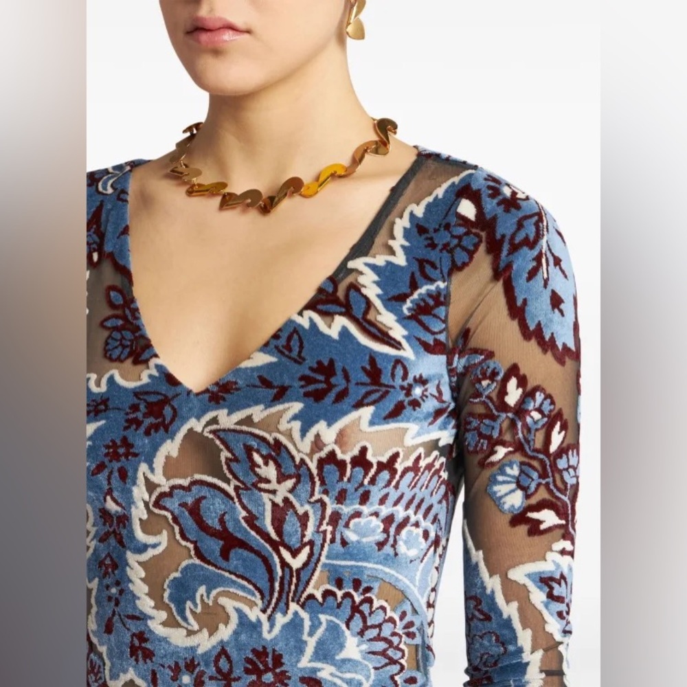 ETRO jacquard dress - Picture 7 of 11